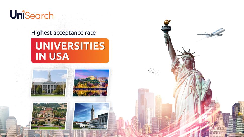 UniSearch - Highest Acceptance Rate Universities in the USA in 2023 
