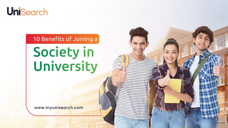 UniSearch - 10 Benefits of Joining a Society in University