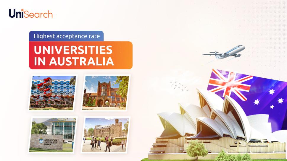 UniSearch - Highest Acceptance Rate Universities in Australia in 2023