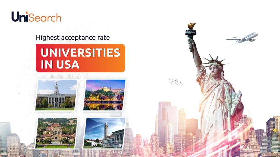 UniSearch - Highest Acceptance Rate Universities in the USA in 2023